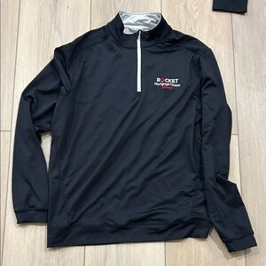 Rocket Mortgage Classic Men's Black Quarter-Zip Jacket